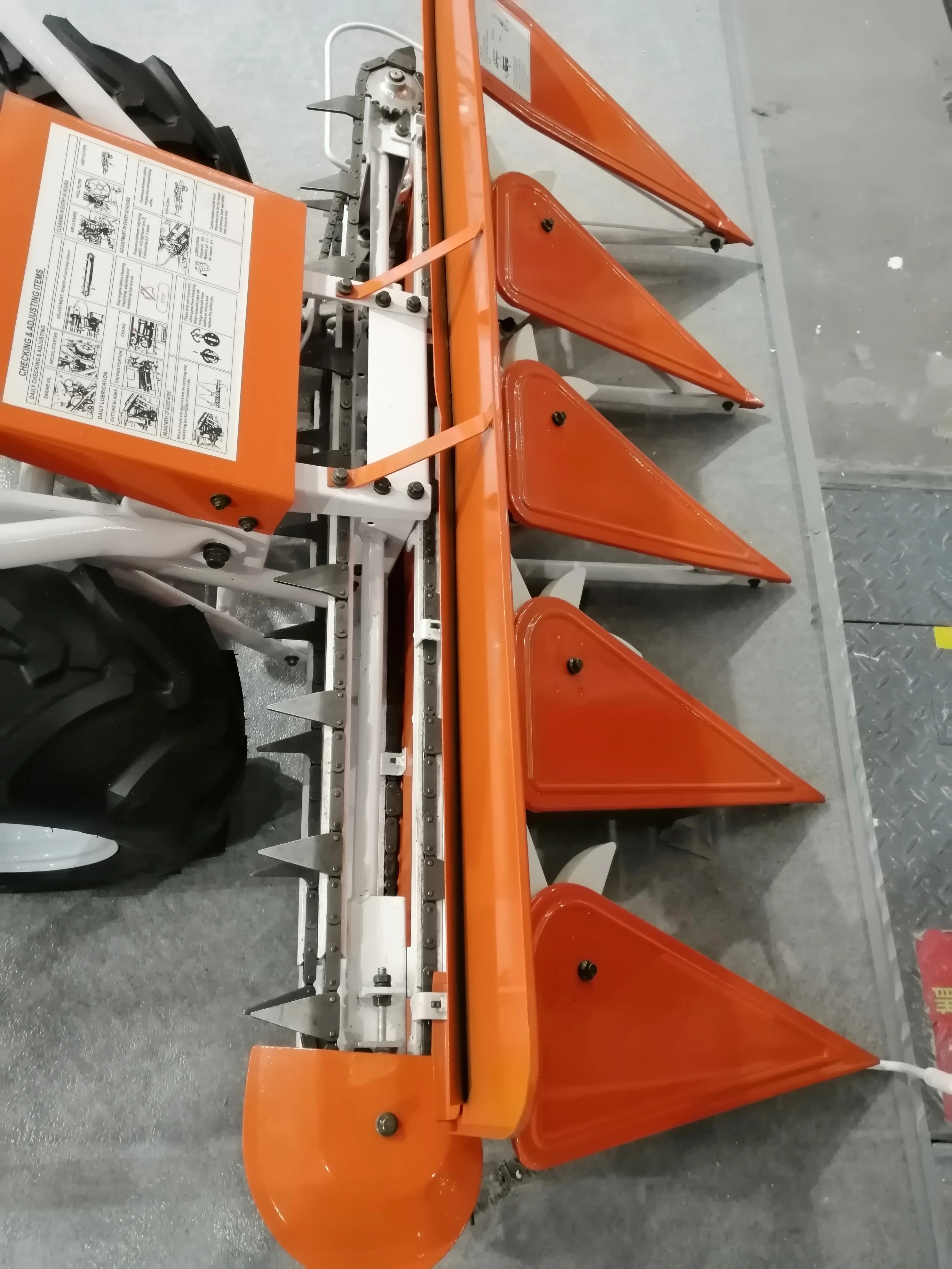 Wheat/rice/maize Reaper/harvester With Tractor Buy Small Reaper Machine Price,Mini Reaper