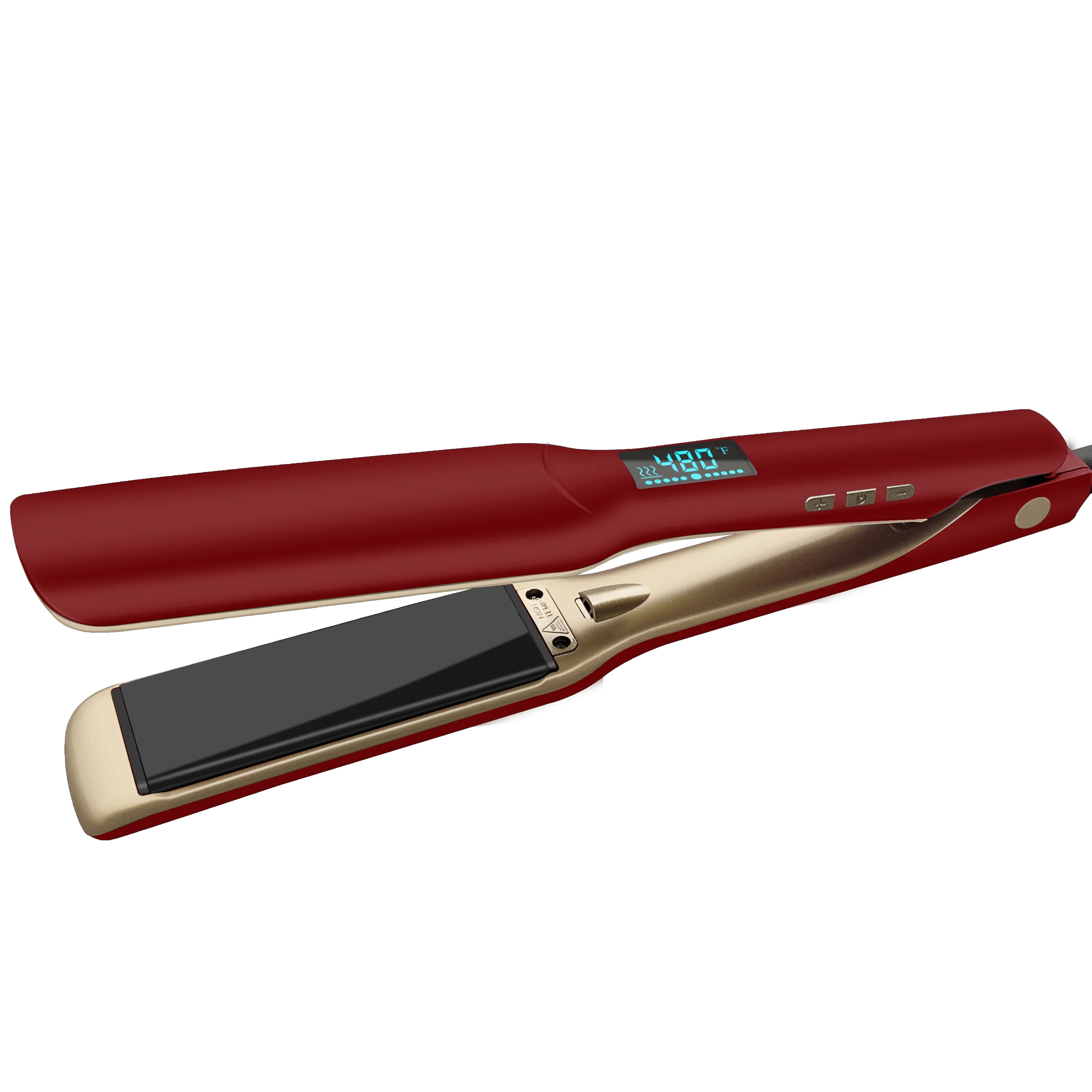 Hot Sales Planchas Para Cabello Titanium 480F Hair Straightener and Private Label Ceramic Flat Iron Hair Straightener