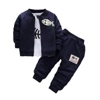 

Hot sells sports suits boys sets cute printed 2019 wholesales kids clothes baby boy autumn clothing sets