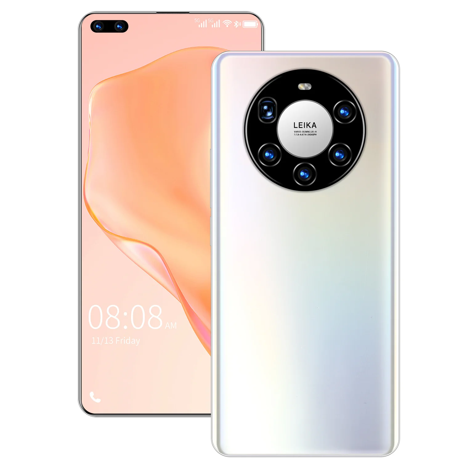 

Double sim card mobiles phone mate40pro+ 8GB 256GB Face ID Unlock smartphone 6000mAh goog battery cellphone