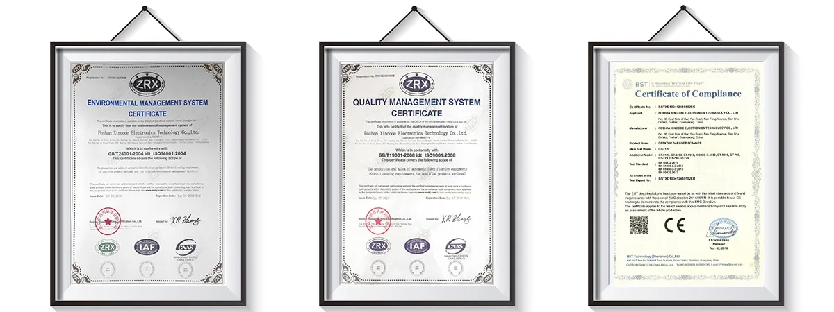 Foshan Xincode Electronics Technology Co., Ltd. - Barcode Scanner