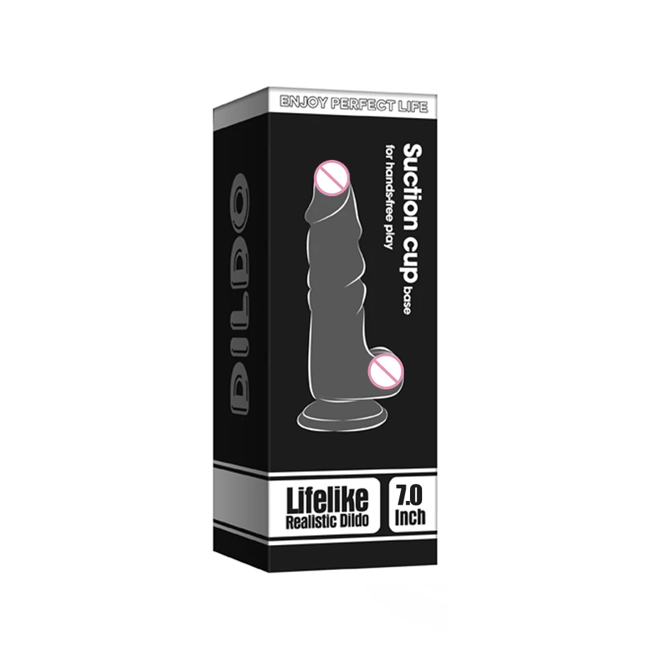 
7 inch artificial penis anal dildo for male with best price 