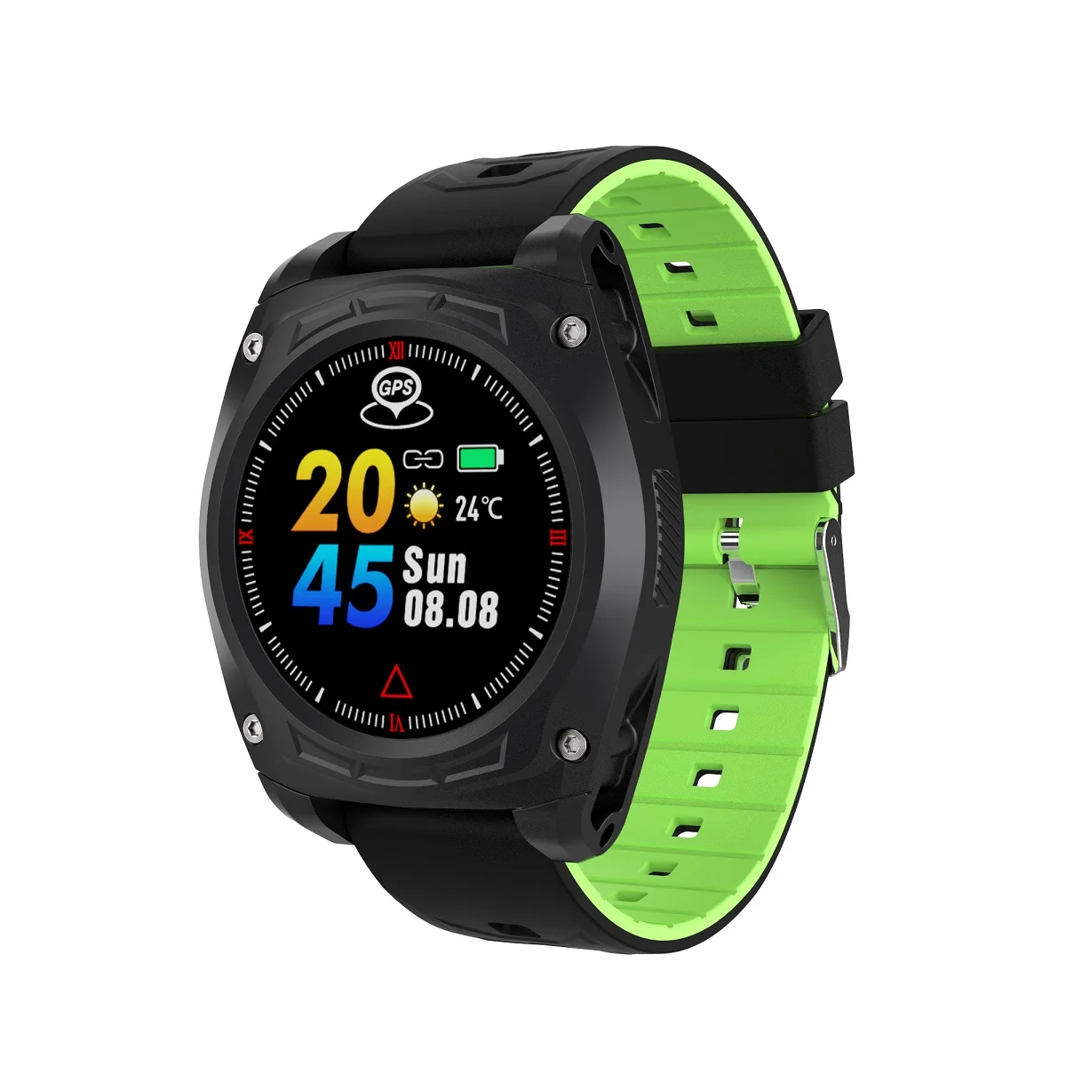 

Hot Wearable GPS Smartwatch Device Len8 Fitness Bands BLE Smart Watch NFC in Mobile Phones silicone holiday gift watch