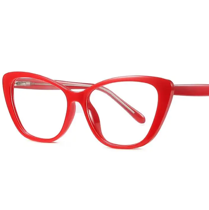

Qmoon Promotional TR90 Glasses frame Ultralight TR90 Eye Glasses Frame Red Spring Hinge Italy Designer Optical Frames Blue Light