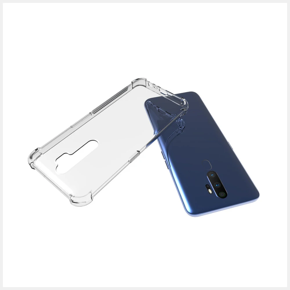For OPPO Mobile Phone Case Soft TPU Transparent Clear Case Cover for OPPO A9 2020 Customized for OPPO Mobile Phone
