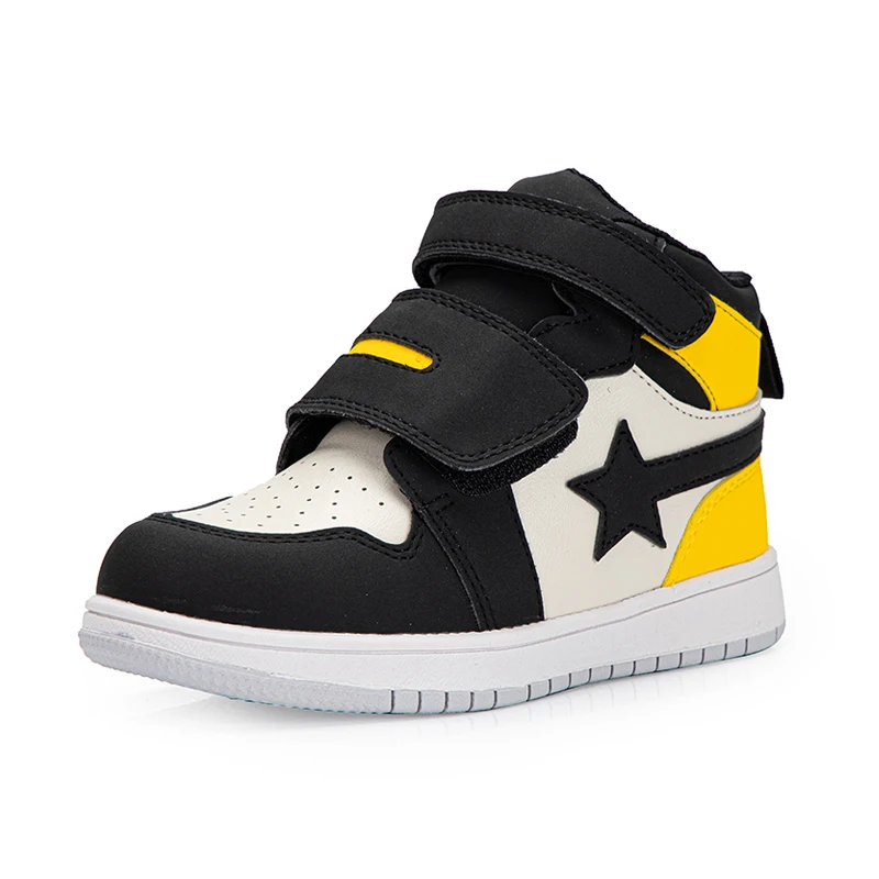 

Princepard Outdoor Walking Kids Shoes Winter Sport Shoes For Kids Orthopedic Shoes For Walking, Pink yellow