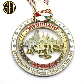 2020 Fashion Lembut Enamel Berputar 3d Penghargaan Medali Pita Desain Medali Produsen Buy 3d Medali Medali Pita Penghargaan Medali Product On Alibaba Com