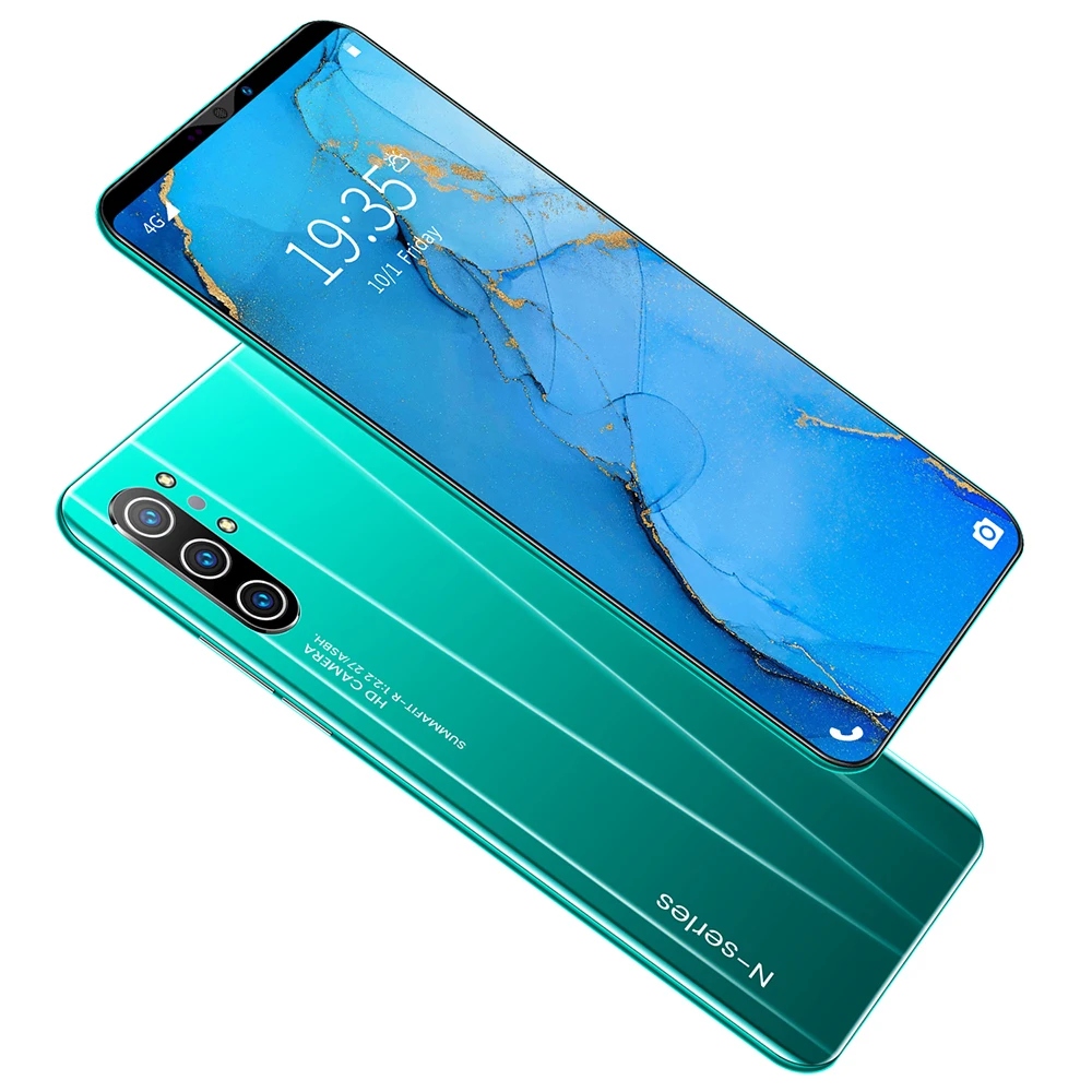 

China Android System Telephone Wifi GPS Note 10 Plus 5.8 Inch Mobile Phone New Model Cellphone