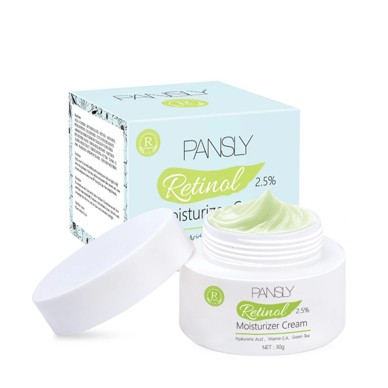 

Pansly Organic Retinol 2.5% Vitamin A Moisturizer Anti Aging Face Cream Serum