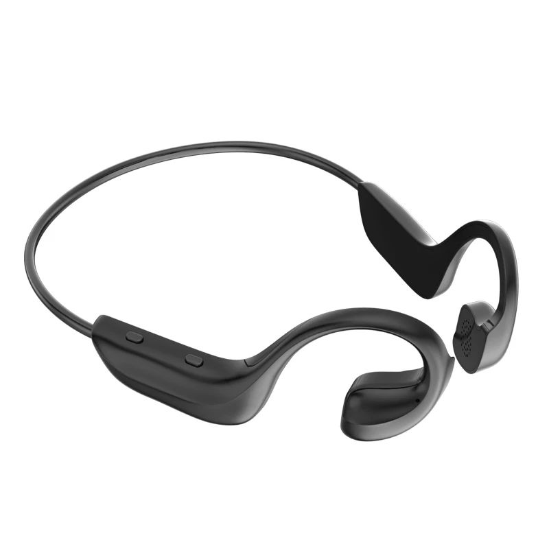 

NEW G100 Bone Conduction Wireless Headphone BT 5.1 Sports Outdoor Waterproof Headset with Microphone Handsfree Earphone, Black