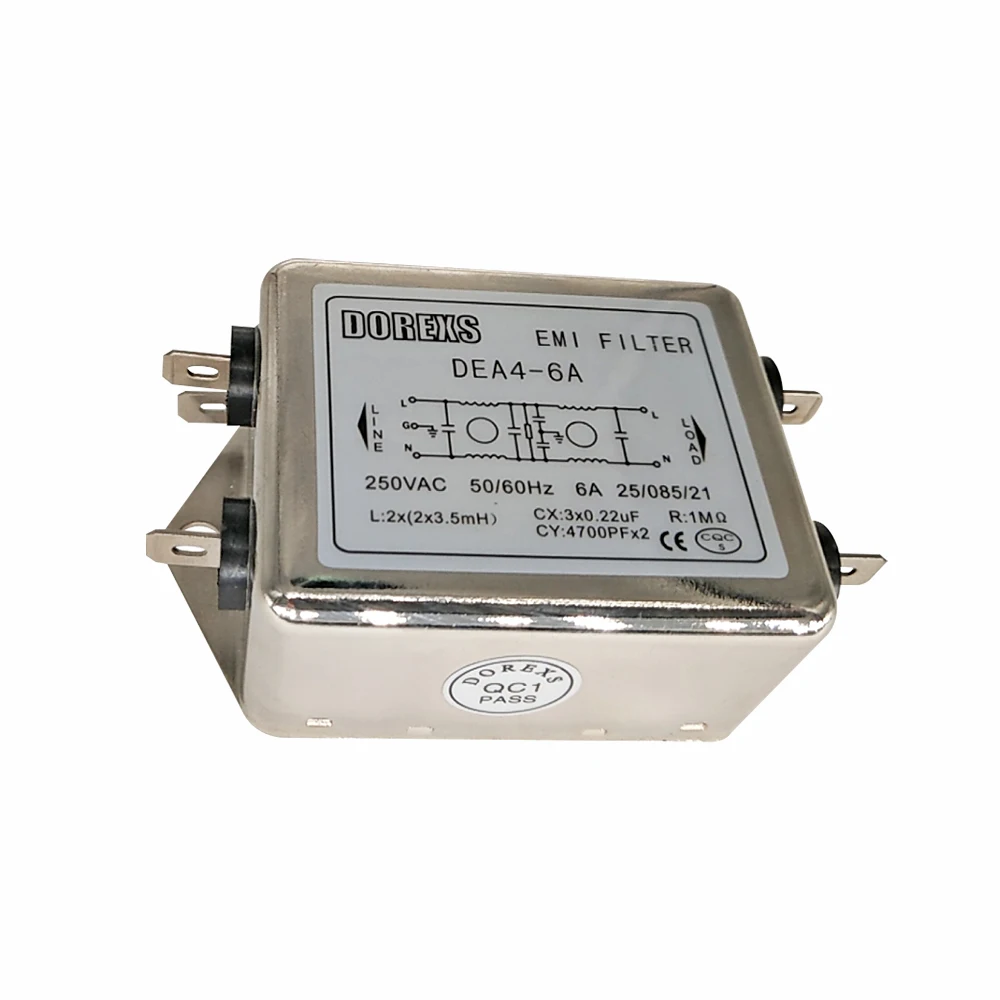 EMI Filters Single phase AC Filters Medical Grade EMI Power Line Filter