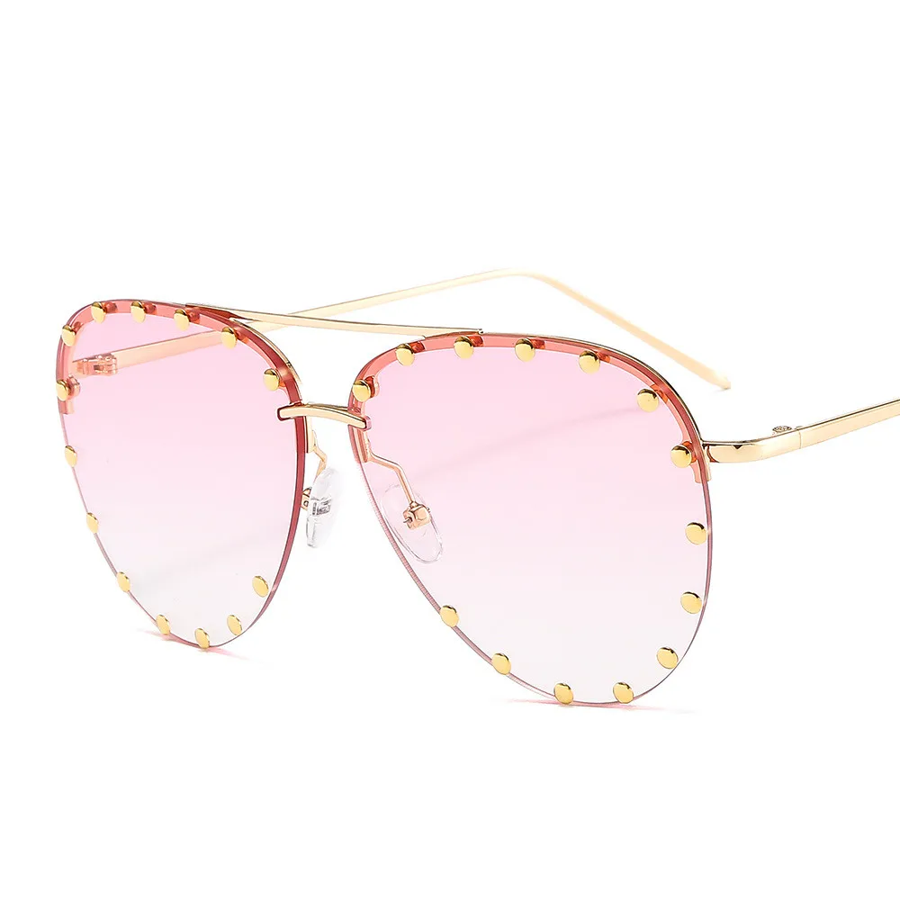 

Pink Locs Ladies Custom Logo China High Quality Wholesale Sunglasses