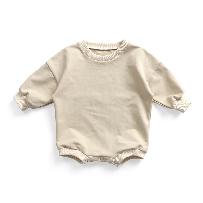 

Wholesale Kids Long Sleeves with Snap Button Baby Rompers, Picture shows