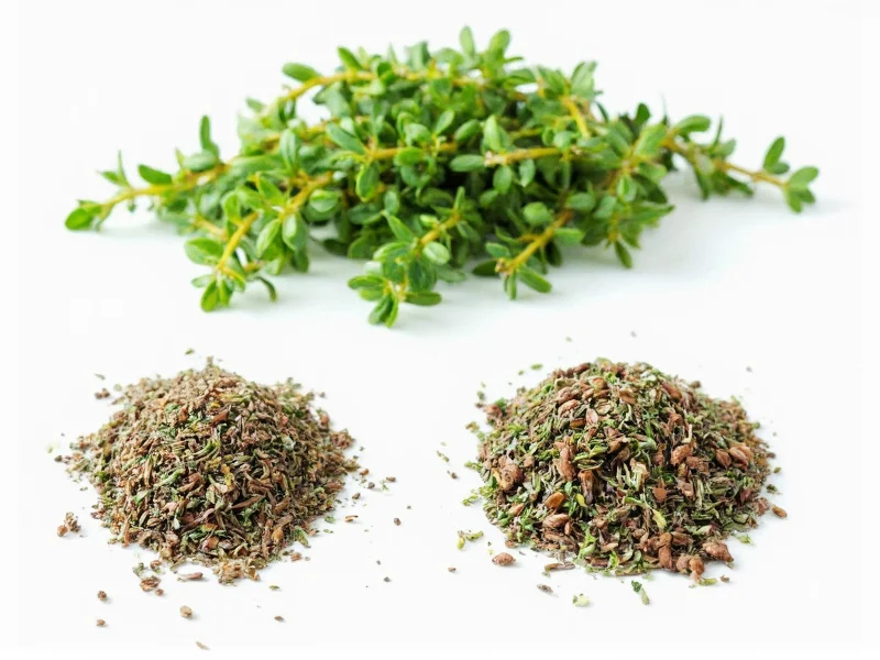 Fresh Thyme to Dried: Essential Conversion Guide