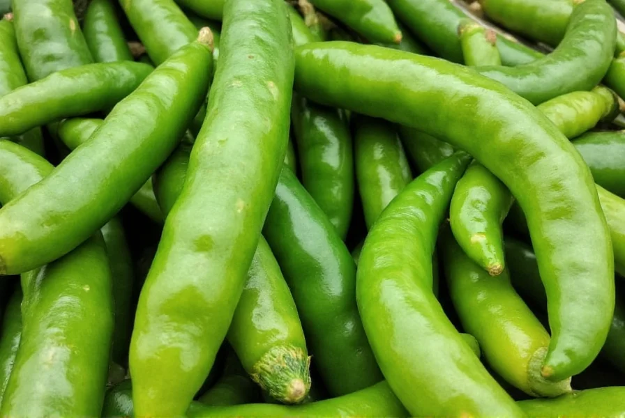 Serrano Chiles at Market