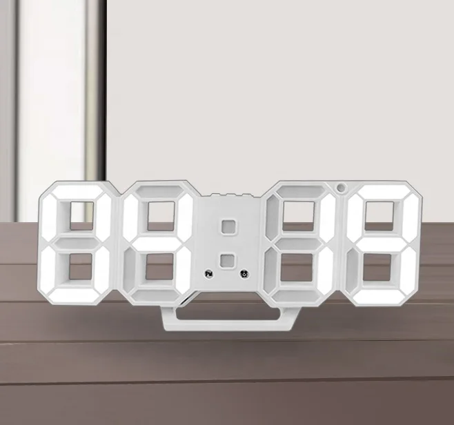 

Multifunctional LED Display Digital Wall Alarm Clock For Decoration