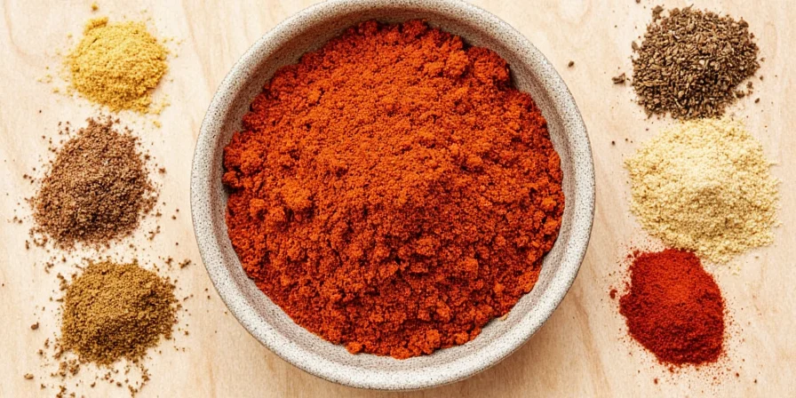 Mustard powder with wasabi and horseradish