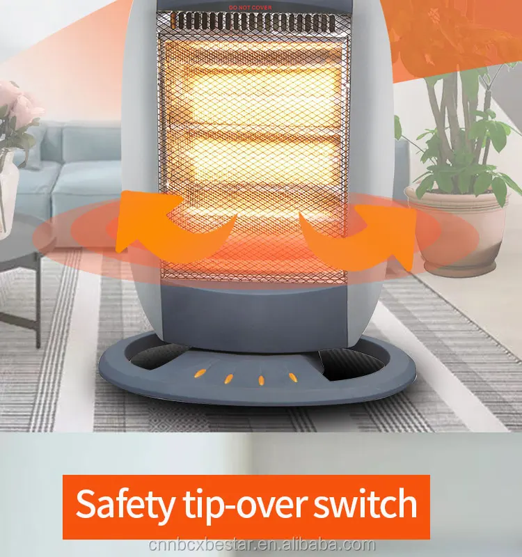 Small Size Halogen Infrared Heater 127v/220v/230v/240v 1200w With