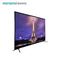 

Self model mirror design OD20 50 inches 1G+8G 3D audio television 4K tempered glass led smart tv D50GFJ