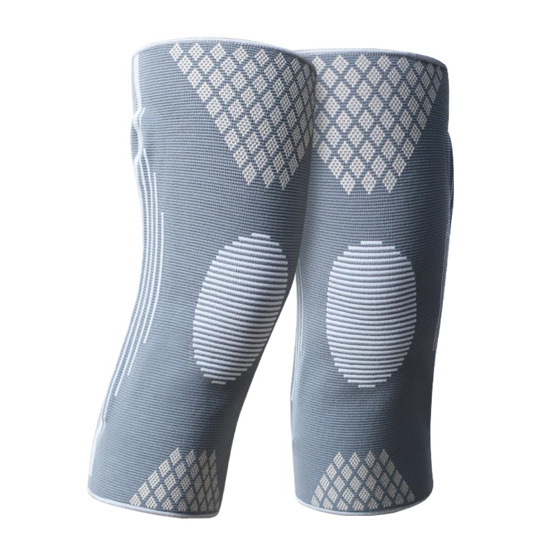 

Knee Movement Upgrades with Spring Supported Knee Pad Gym Exercises to Prevent Injury, Black.rose red.blue.white.grey.pink.dark pink