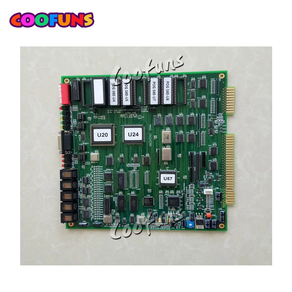

Most Popular Pot o Gold Game 510+ POG 595 510 580 Version PCB Game Board for Slot Machine, As picture