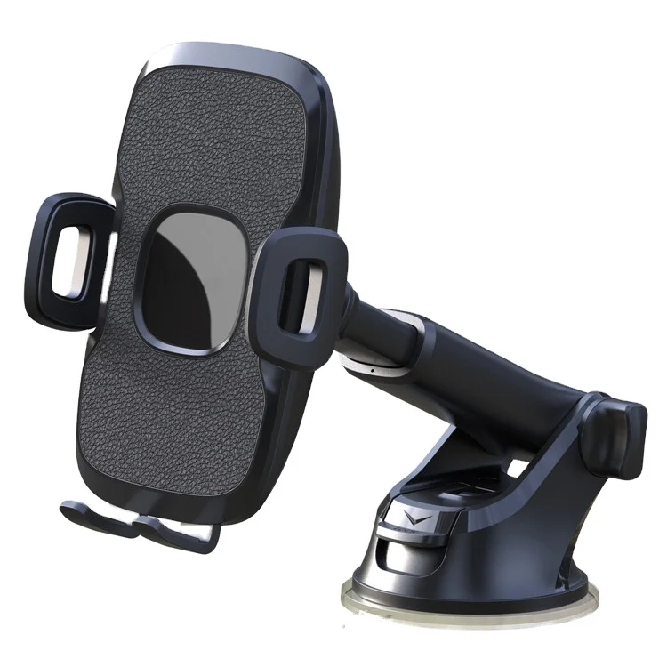 

telescopic car holder Mobile phone holder for air outlet dashboard Gravitational bracket Vehicle mounts, Black