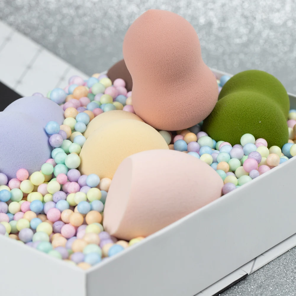 

blending sponge for latex free makeup sponges small, Natural black