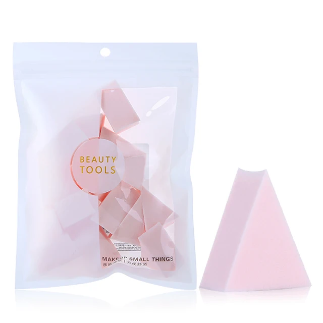 

Wholesale 15pcs latex free triangle foundation makeup sponge puff cosmetic powder puff A80022