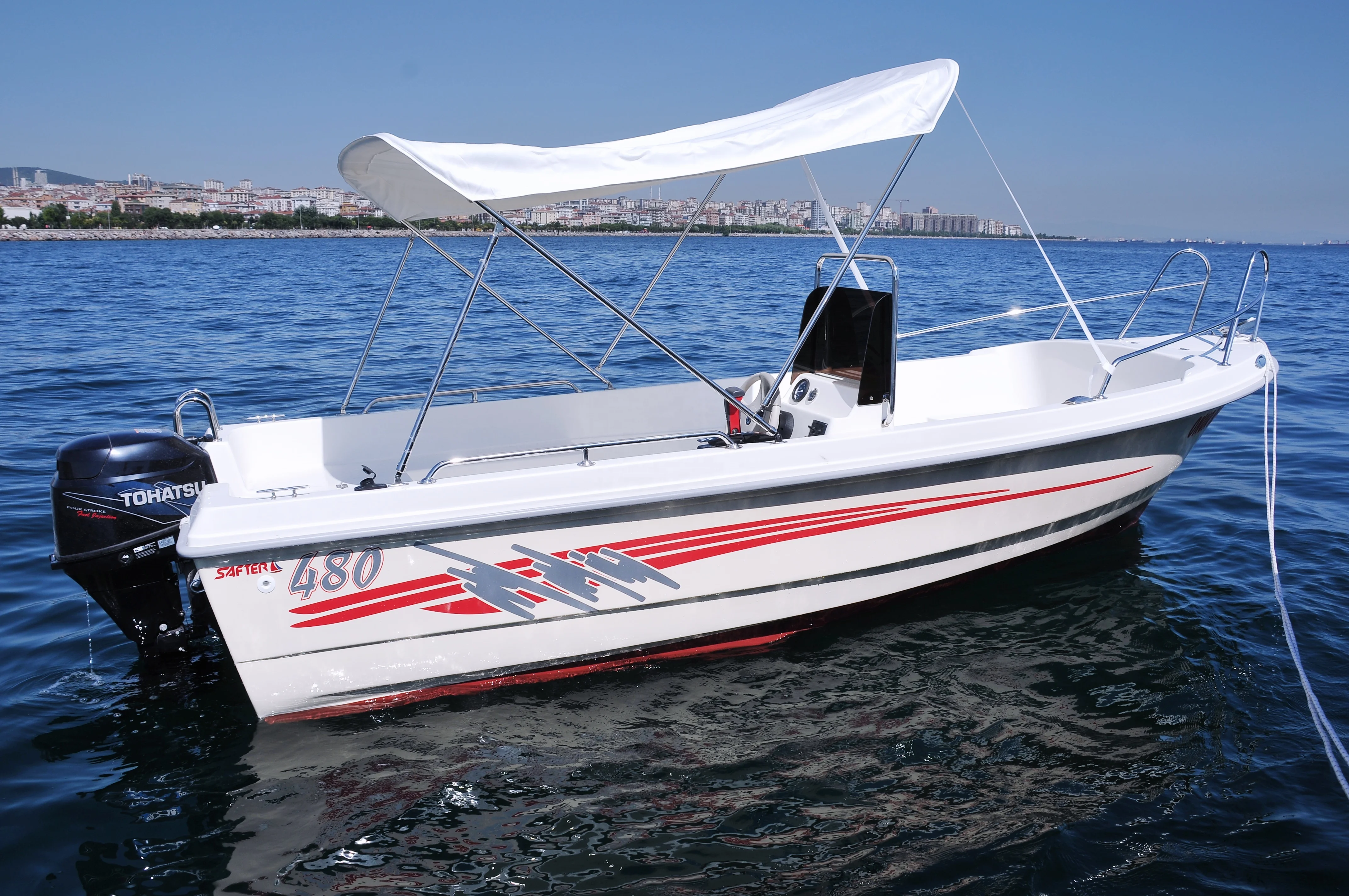 
STAR OF THE SEASON! 480CM FIBERGLASS BOAT 