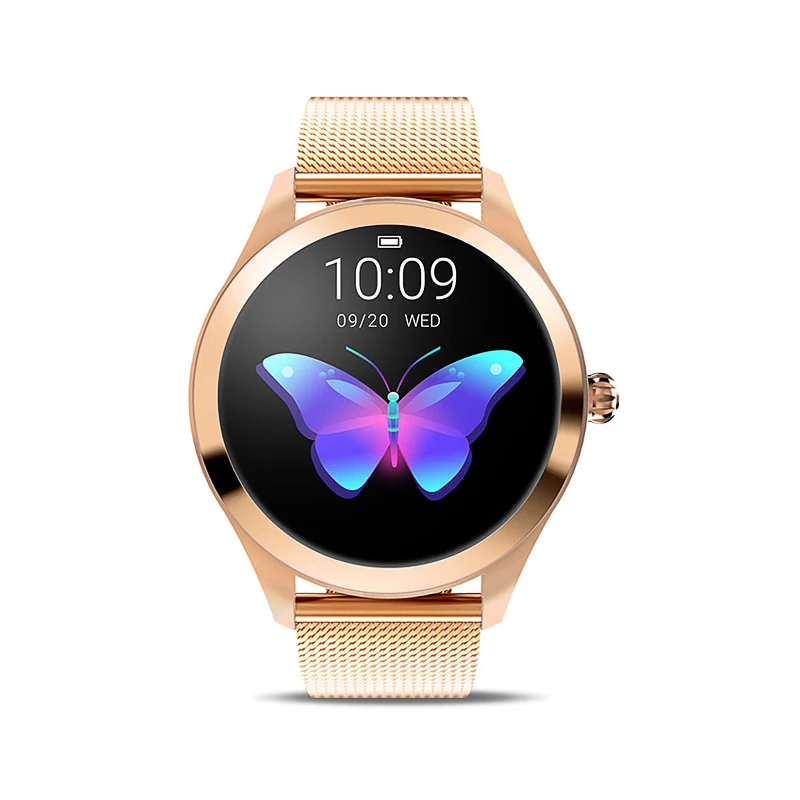 

2021Hot selling women smart watch KW10 with Heart Rate BT message reminder KW10 pro inteligentny zegarek