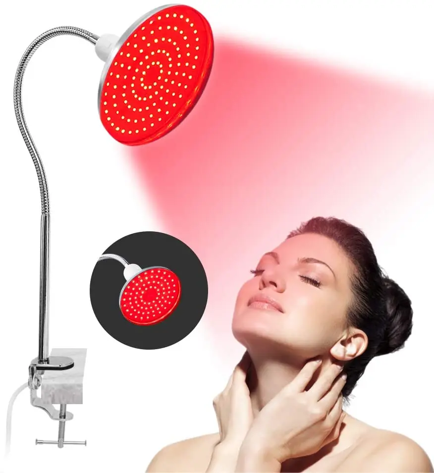 

Red Light Therapy Lamp Infrared Photon Led Device 660nm Red and 850nm Near Infrared Combo Red Light Appliance for Skin and Pain