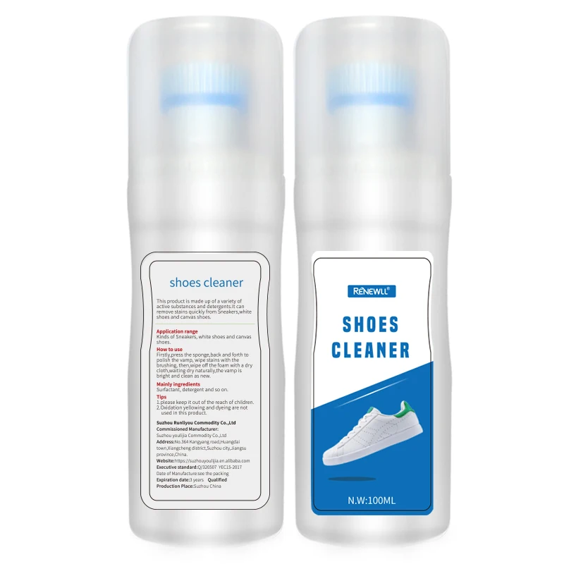 

Sneaker shampoo leather care cleaner cream shoe polish white shoes sport shoes cleaner set