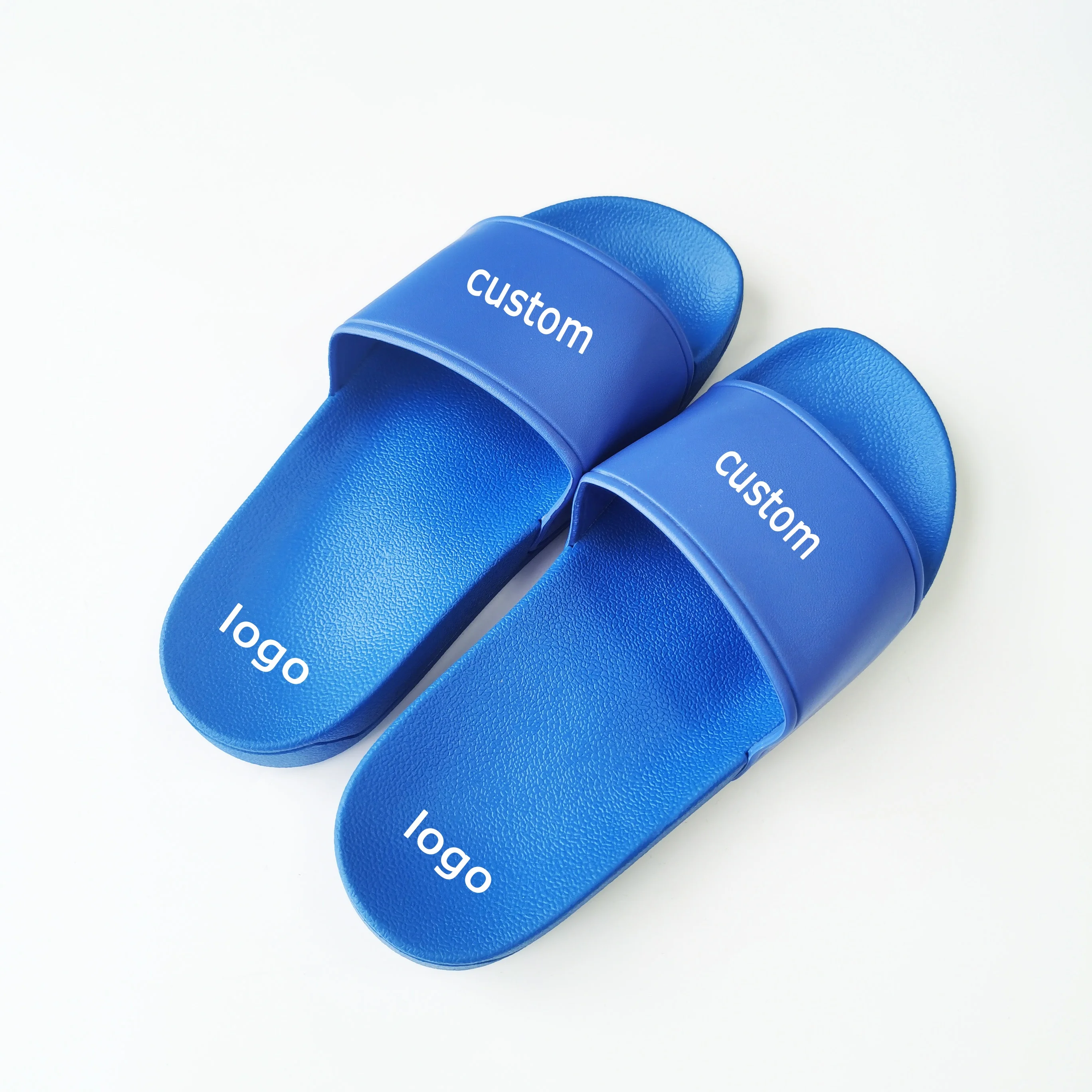 

Indoor PVC Blank Custom Logo Slippers Slides Footwear Sandals for Women and Ladies Outdoor