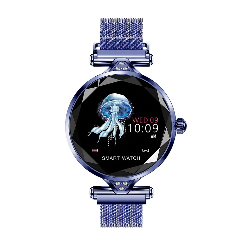 

Amazon hot selling women digital d20 watch rhinestone bling watch popular ladies sim w26+ health sports t500+ smart watches, As picture