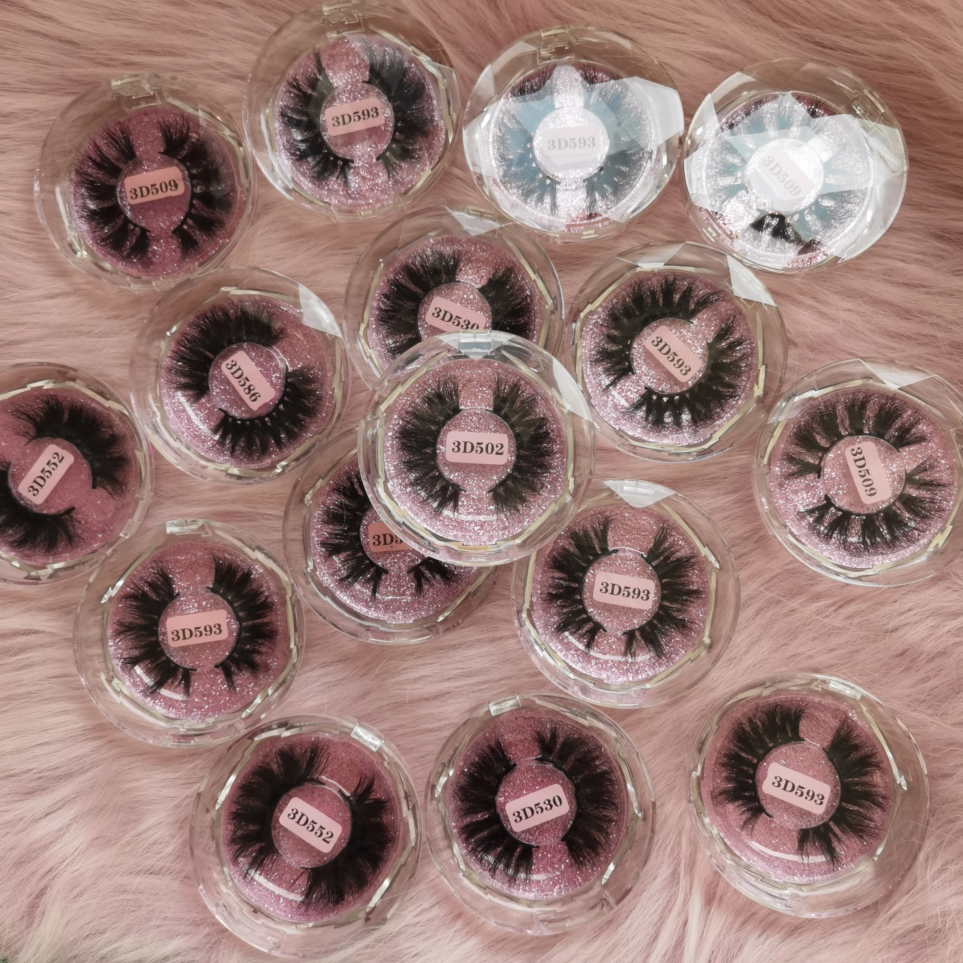 

clear cute lashbox packaging with logo mink lashes3d wholesale vendor bulk 3d eyelashes 100% real mink