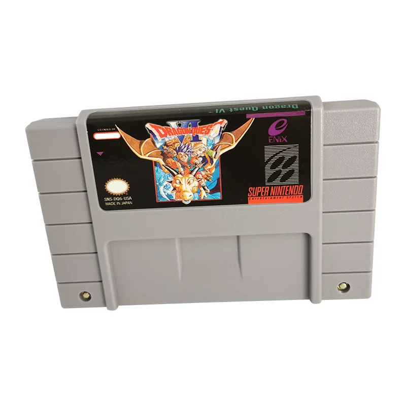 

16 Bit game with box for snes game cartridge English language