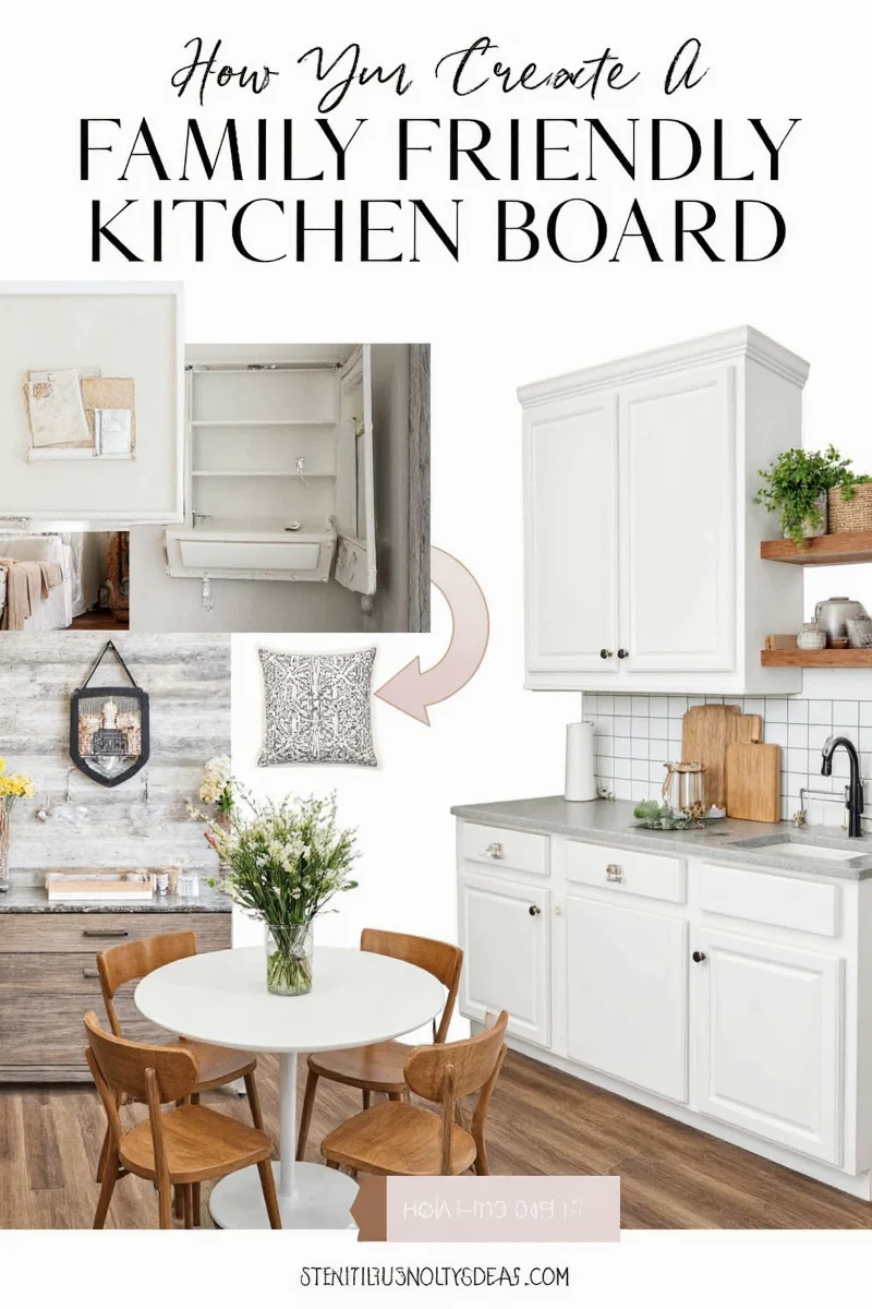 Tropical themed kitchen mood board