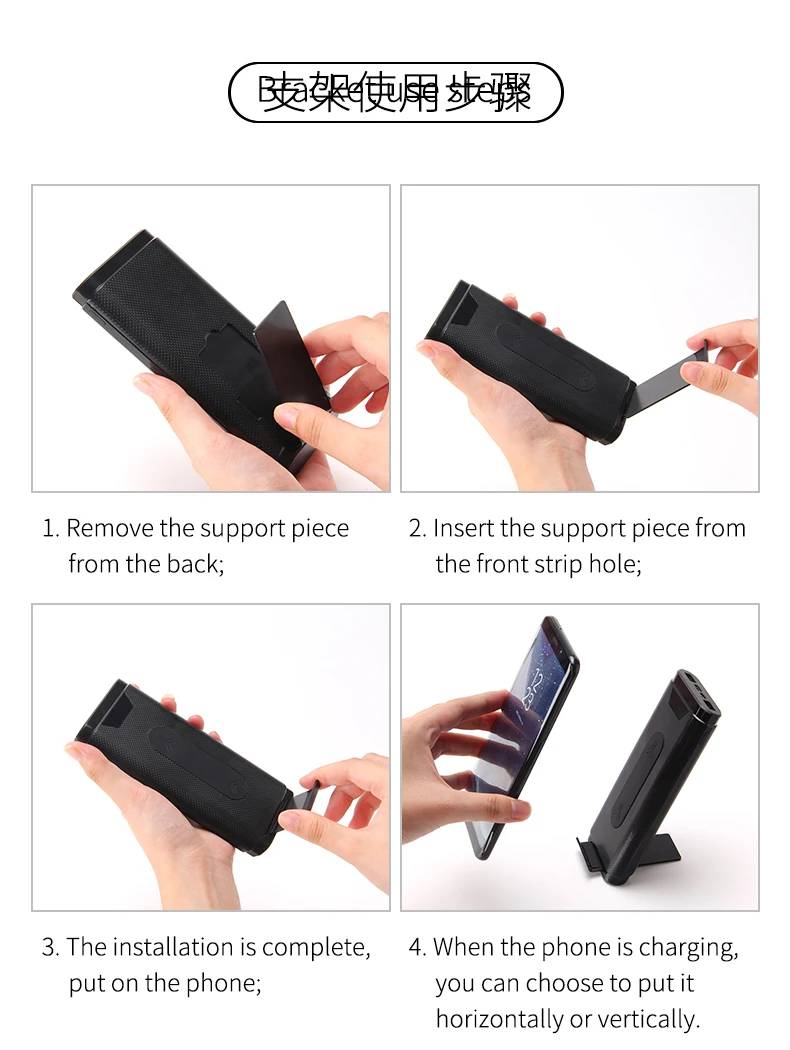 2020 new Portable Wireless Power Bank 10000 mah High Capacity Wireless Power banks - ANKUX.COM