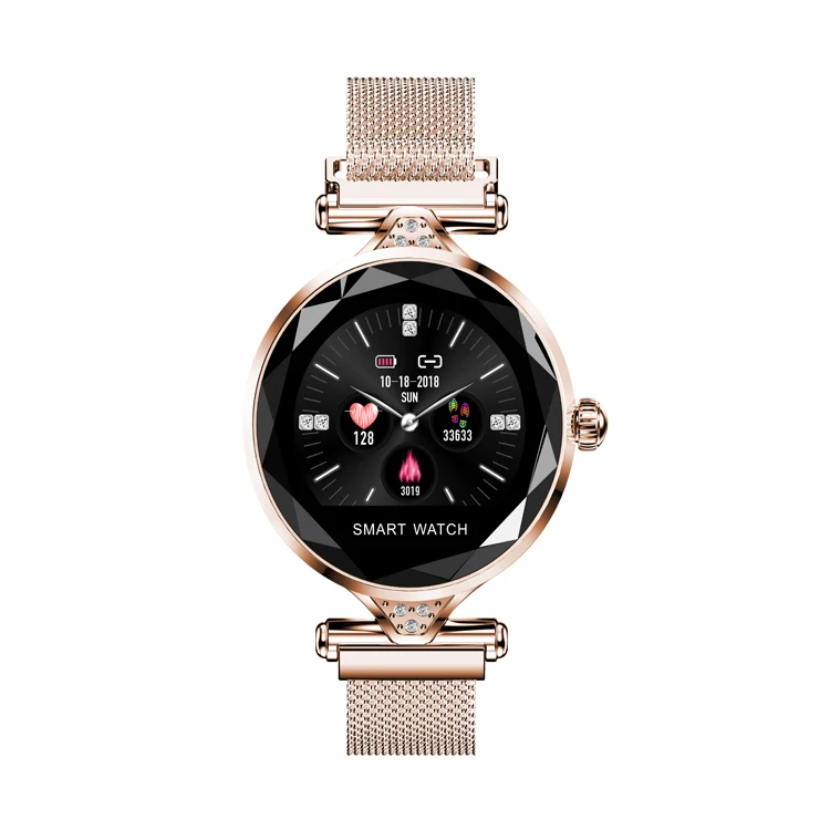 

Manufacturer Direct Selling Push Message Ip67 Waterproof Custom Luxury Women Wrist Smart Digital Watch, As picture