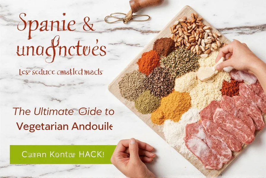 Vegetarian Andouille Sandwich