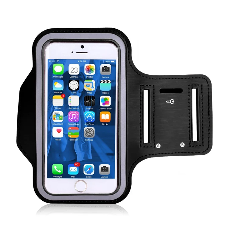 

Sports Running Mobile Phone Arm Bag Armband Waterproof Neoprene Cell Phone Arm Case, Multi