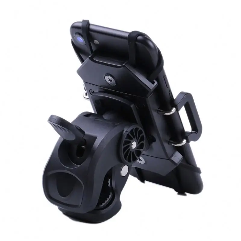 

Mountain Bike Phone Holder Bicycle Mobile Phone Mount Holder, Black