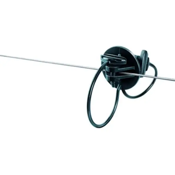 

Pin-lock Wood & T-post Insulators, Black/white