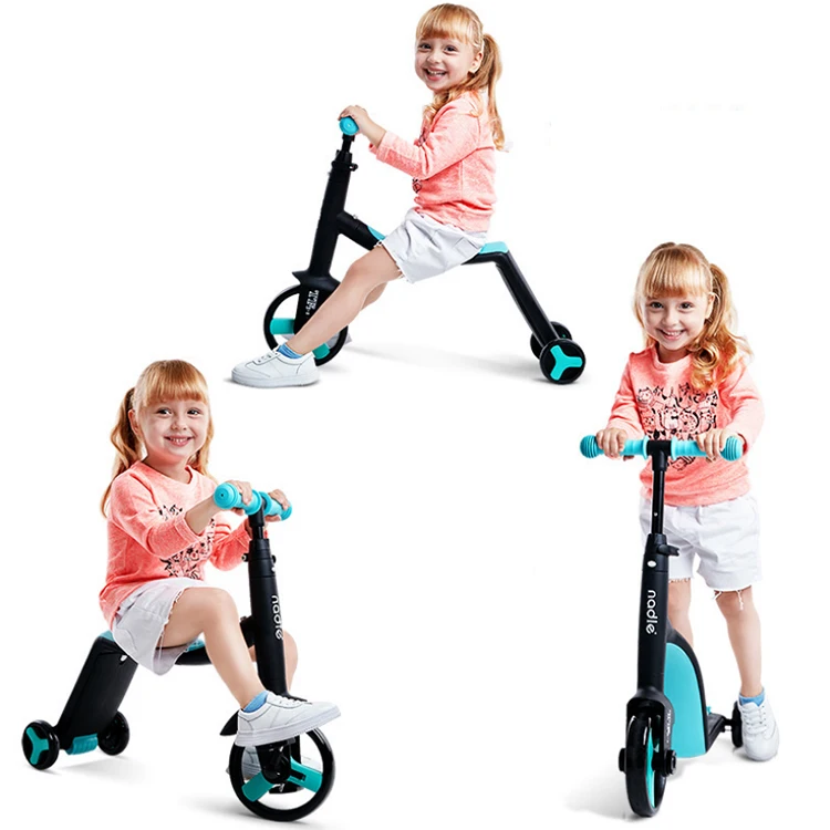 

Children Scooter Tricycle 3 In 1 Toddler Balance Bike