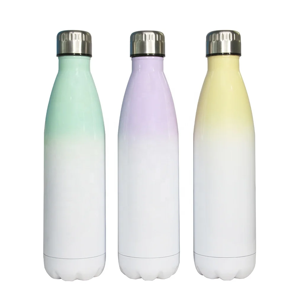 

Prosub 25 oz Sport Gradient Sublimation Blanks Bottles Stainless Steel Insulated Vacuum Water Bottle Ombre Sublimation Tumbler