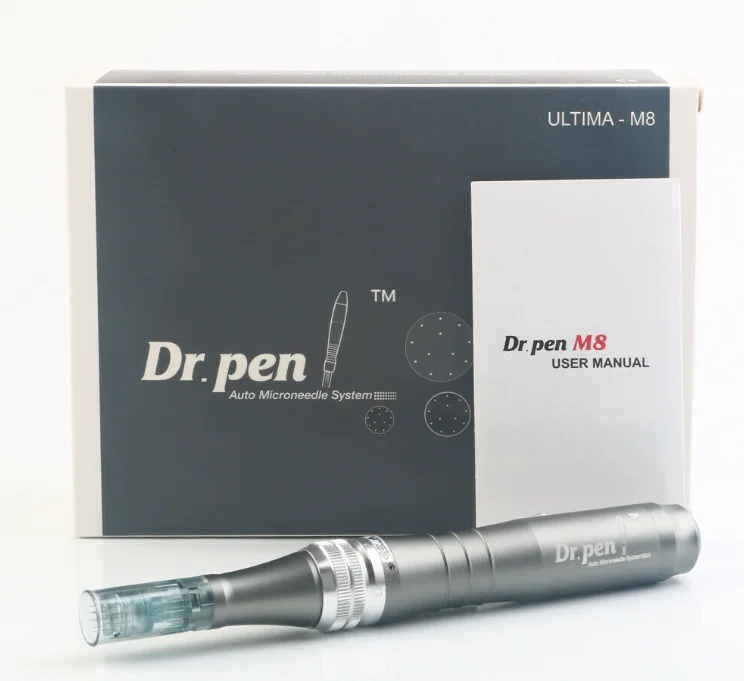 

Dr pen M8-W/C Microneedling Pen With Nano Needle Automatic Serum Skin Health Care Tool, Gray