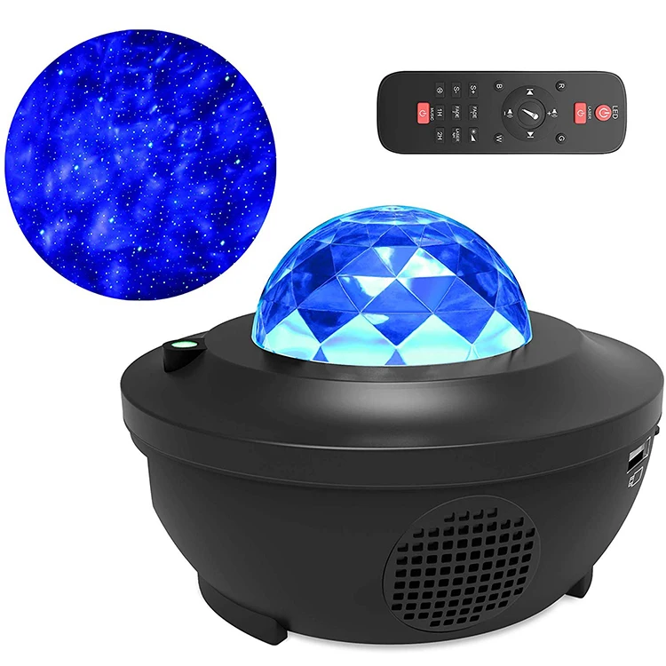 
2020 Hot Seller Remote control Bluetooth Speaker Galaxy LED Night Light Starry Sky Projector for Room Decoration  (1600090244440)