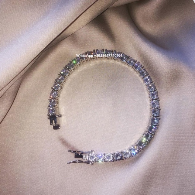 

bling ankle tennis bracelet cubic zirconia