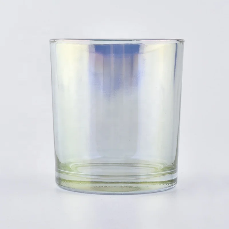 200ml Blue Cylinder Candle Holder For Home Decoration