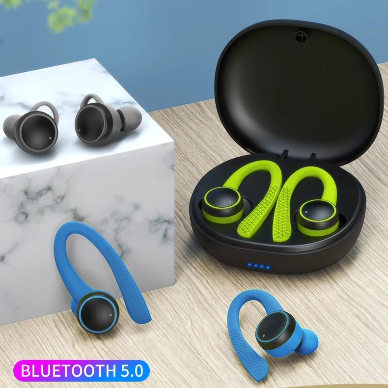 

2020 air pro oem factory gaming BT earbuds tws true wireless stereo in ear hook headphones earhook earphone sport headset